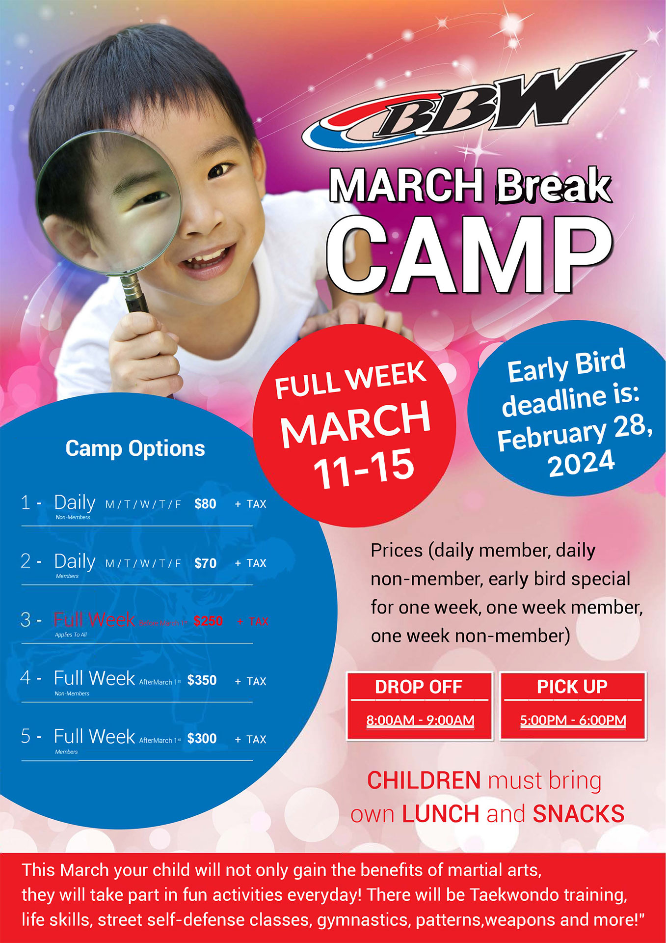 March Break Poster